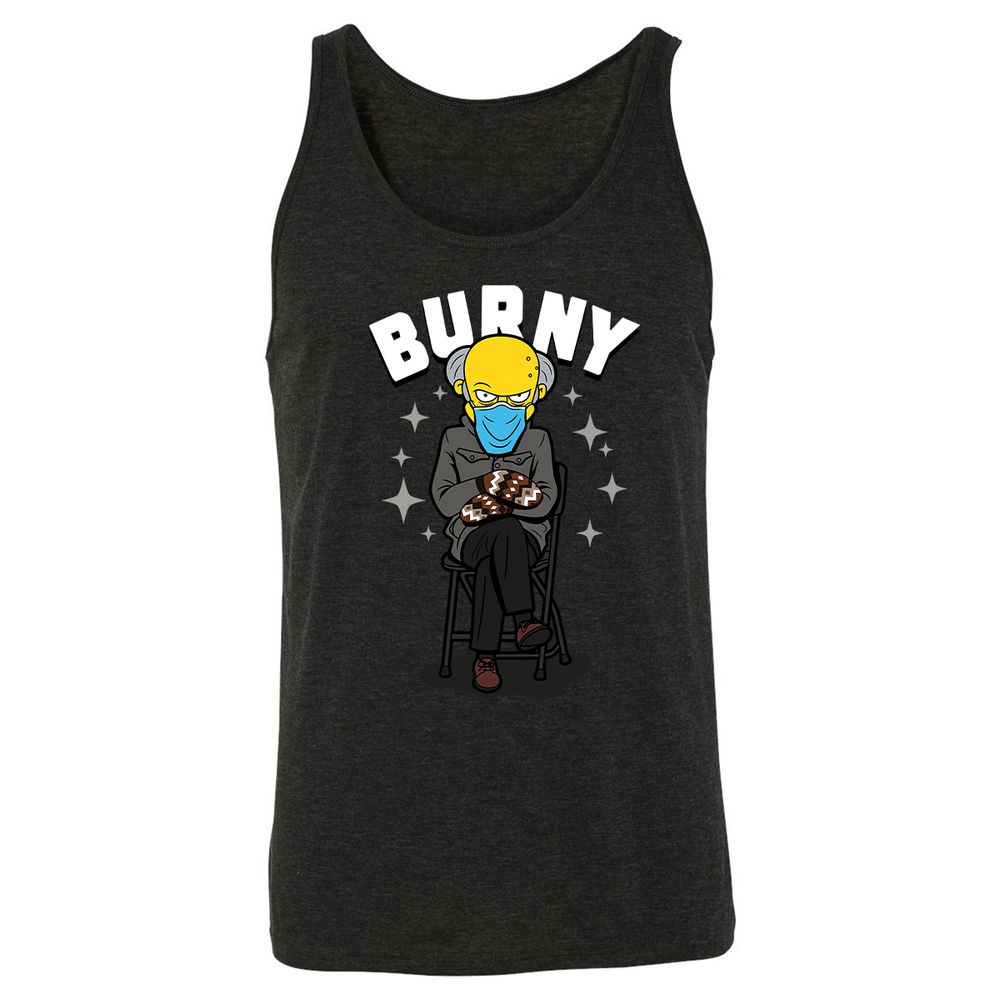 Unisex Jersey Tank - WR7X8XD6 - Charcoal Black Triblend - 5