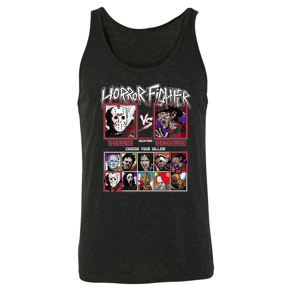 Unisex Jersey Tank - 3XJ3GRGF - Charcoal Black Triblend - 5