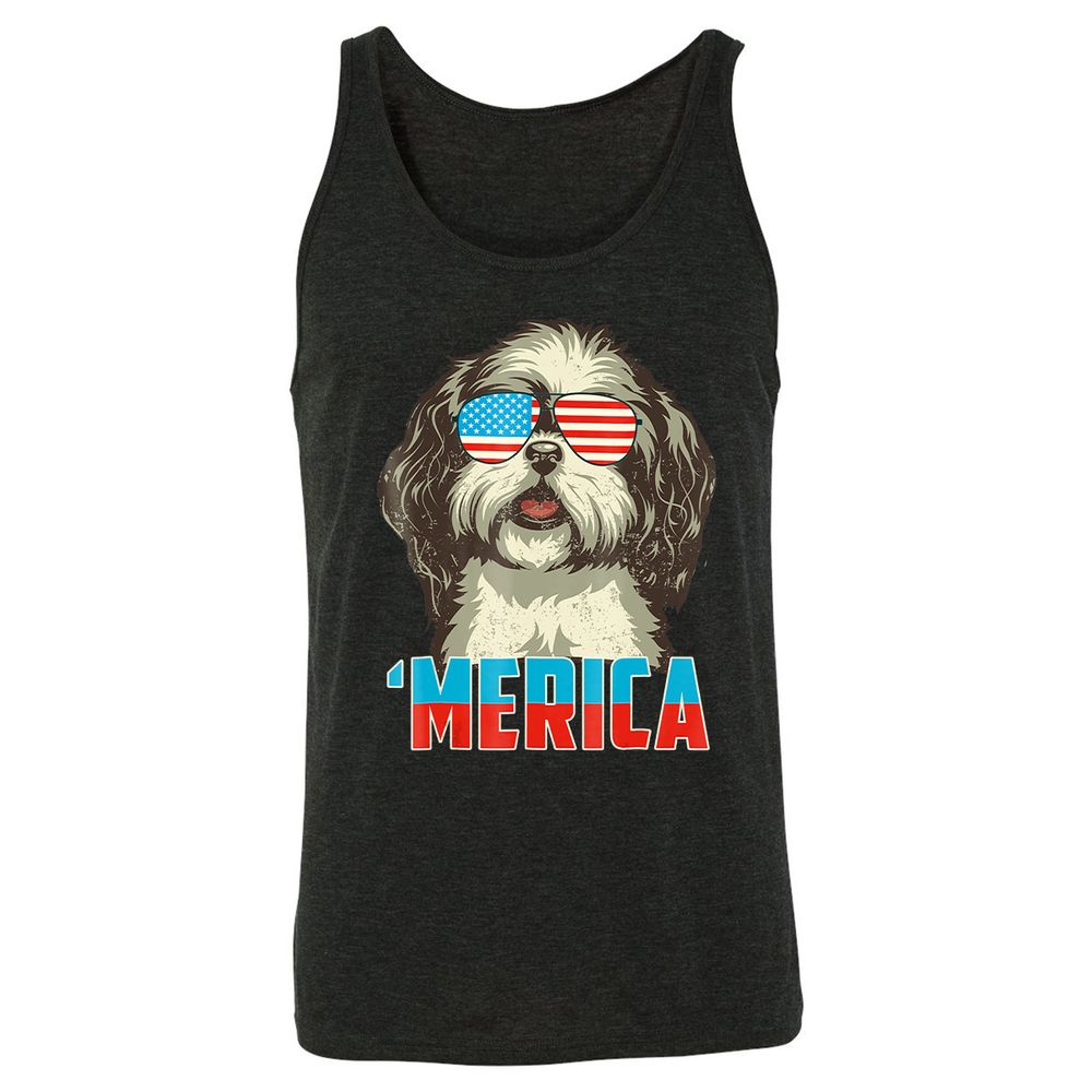 Unisex Jersey Tank - H1VNB9UJ - Charcoal Black Triblend - 5