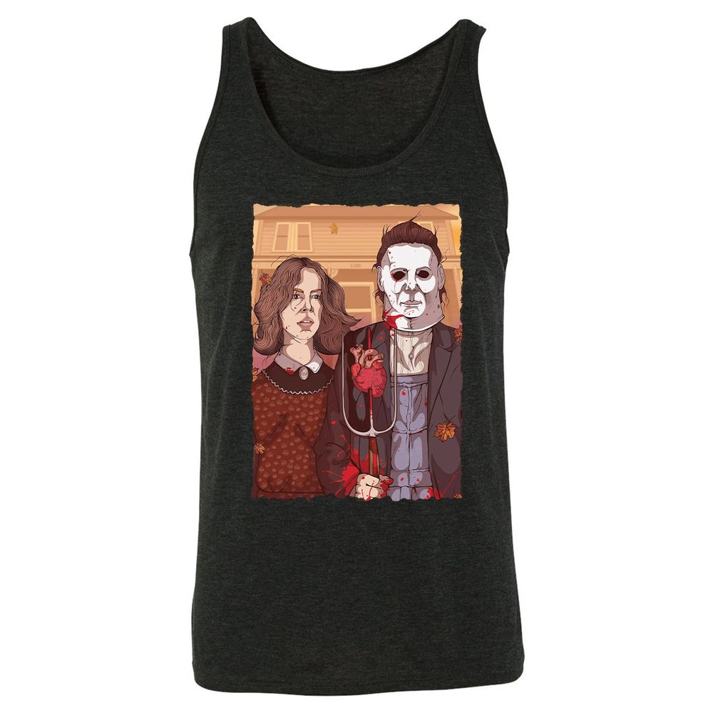 Unisex Jersey Tank - EML24Q8B - Charcoal Black Triblend - 5
