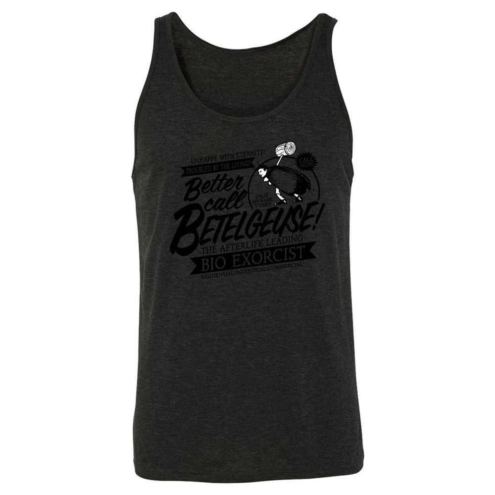 Unisex Jersey Tank - AUF78MZS - Charcoal Black Triblend - 5
