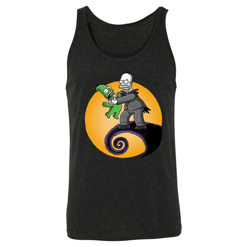 Unisex Jersey Tank - H2Y8BSZL - Charcoal Black Triblend - 5