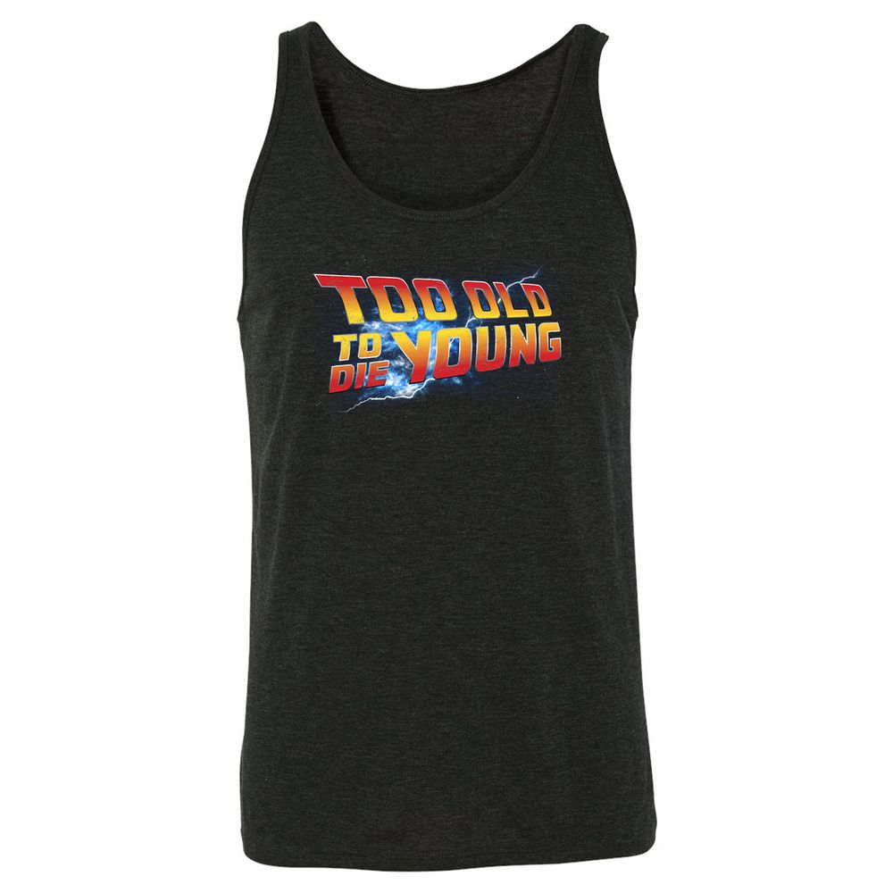 Unisex Jersey Tank - YGCWKLY9 - Charcoal Black Triblend - 5