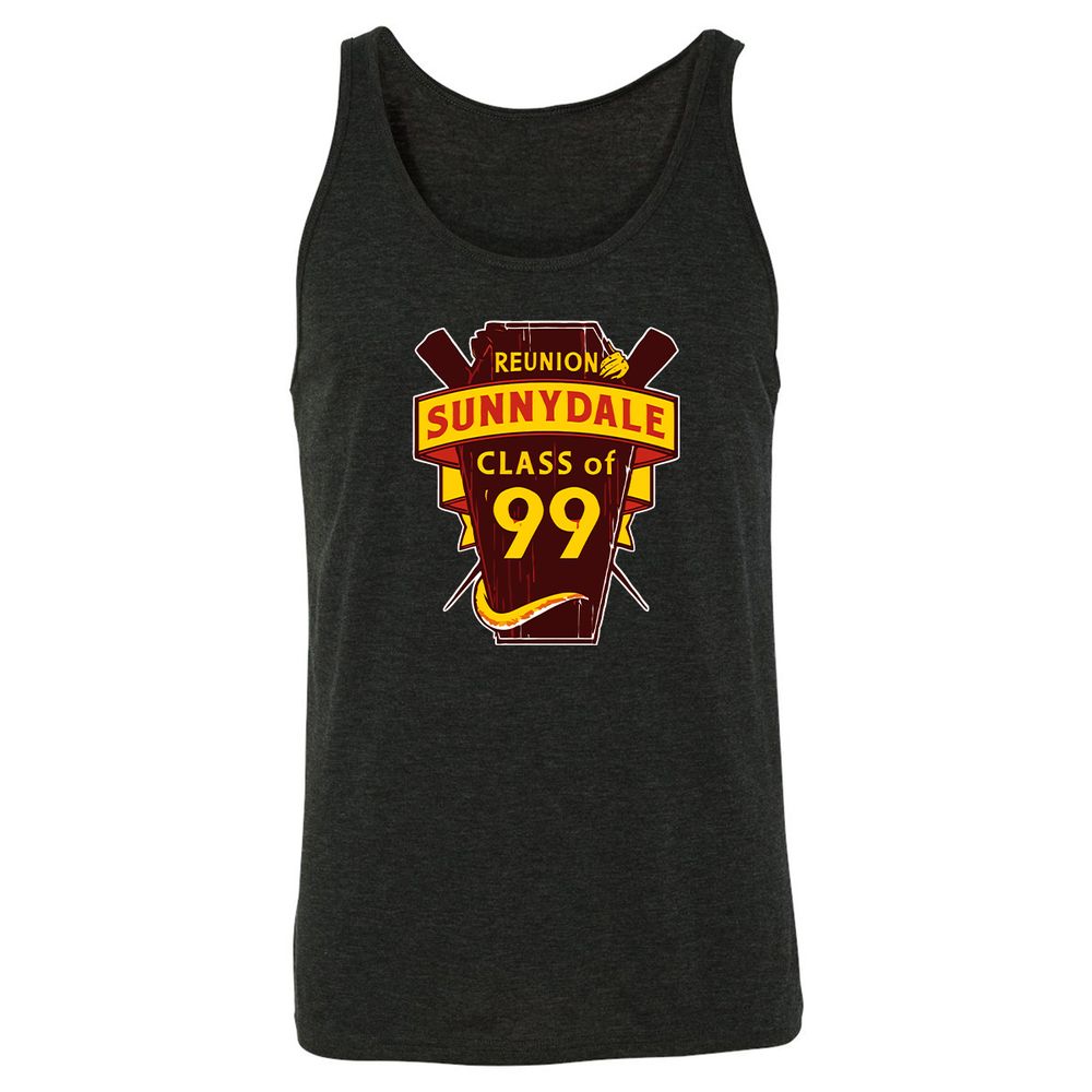 Unisex Jersey Tank - NHCRSGGM - Charcoal Black Triblend - 5