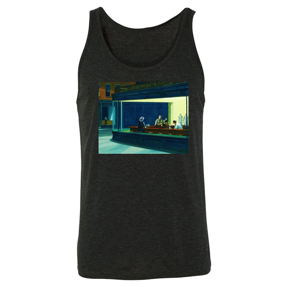 Unisex Jersey Tank - 5YNC74PM - Charcoal Black Triblend - 5