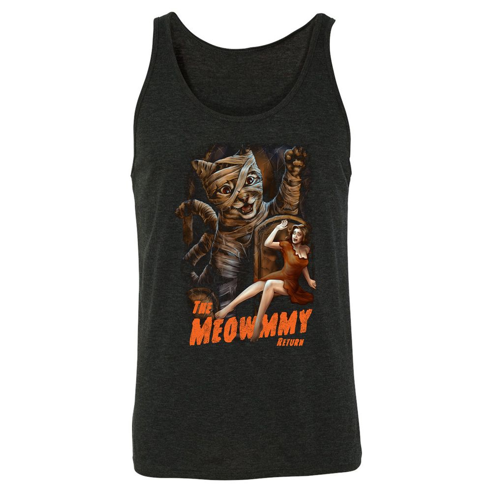 Unisex Jersey Tank - AUVZ3BBL - Charcoal Black Triblend - 5