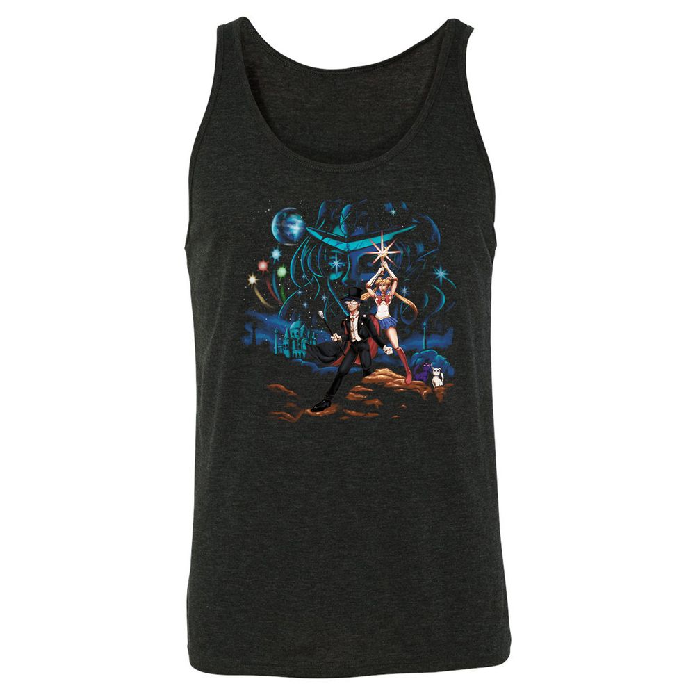 Unisex Jersey Tank - NT1Z7UTL - Charcoal Black Triblend - 5