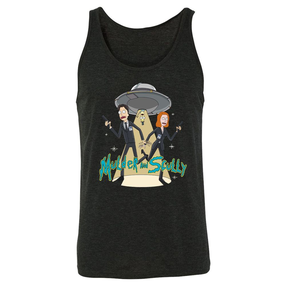 Unisex Jersey Tank - XKXL9Y65 - Charcoal Black Triblend - 5