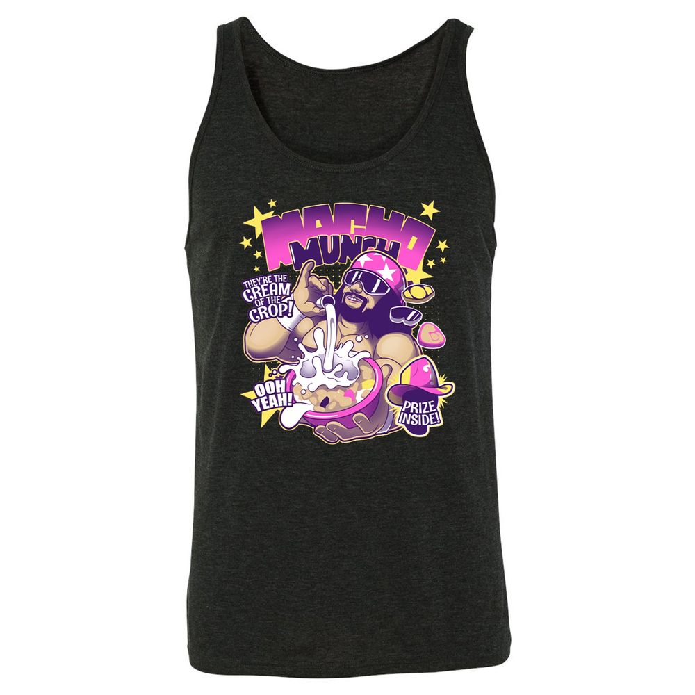 Unisex Jersey Tank - N34LEE8B - Charcoal Black Triblend - 5