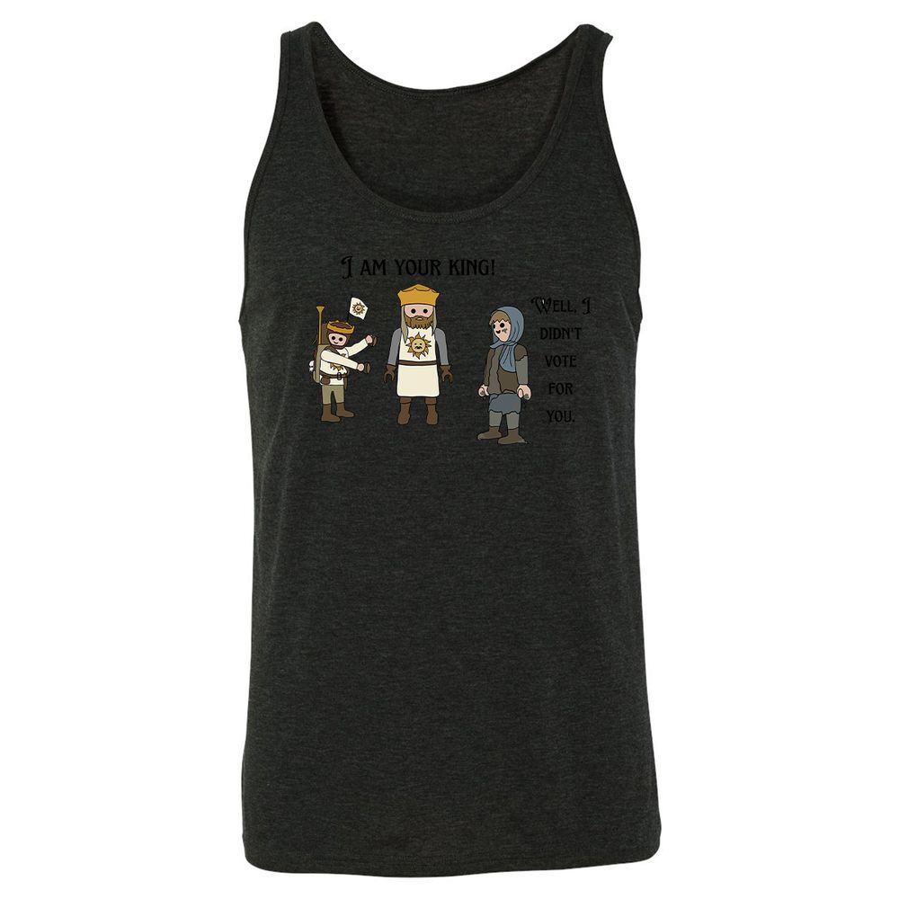 Unisex Jersey Tank - 5N96THGD - Charcoal Black Triblend - 5