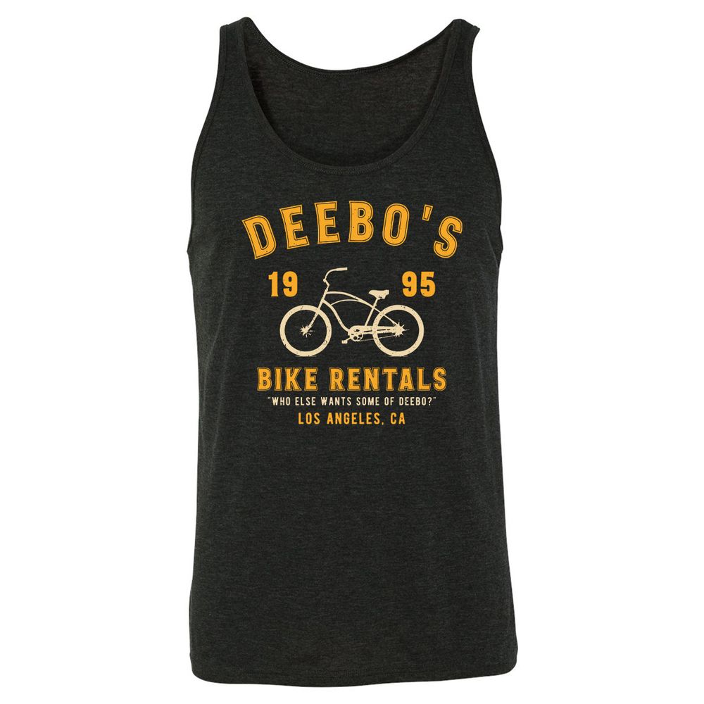 Unisex Jersey Tank - BT9LJB4Z - Charcoal Black Triblend - 5