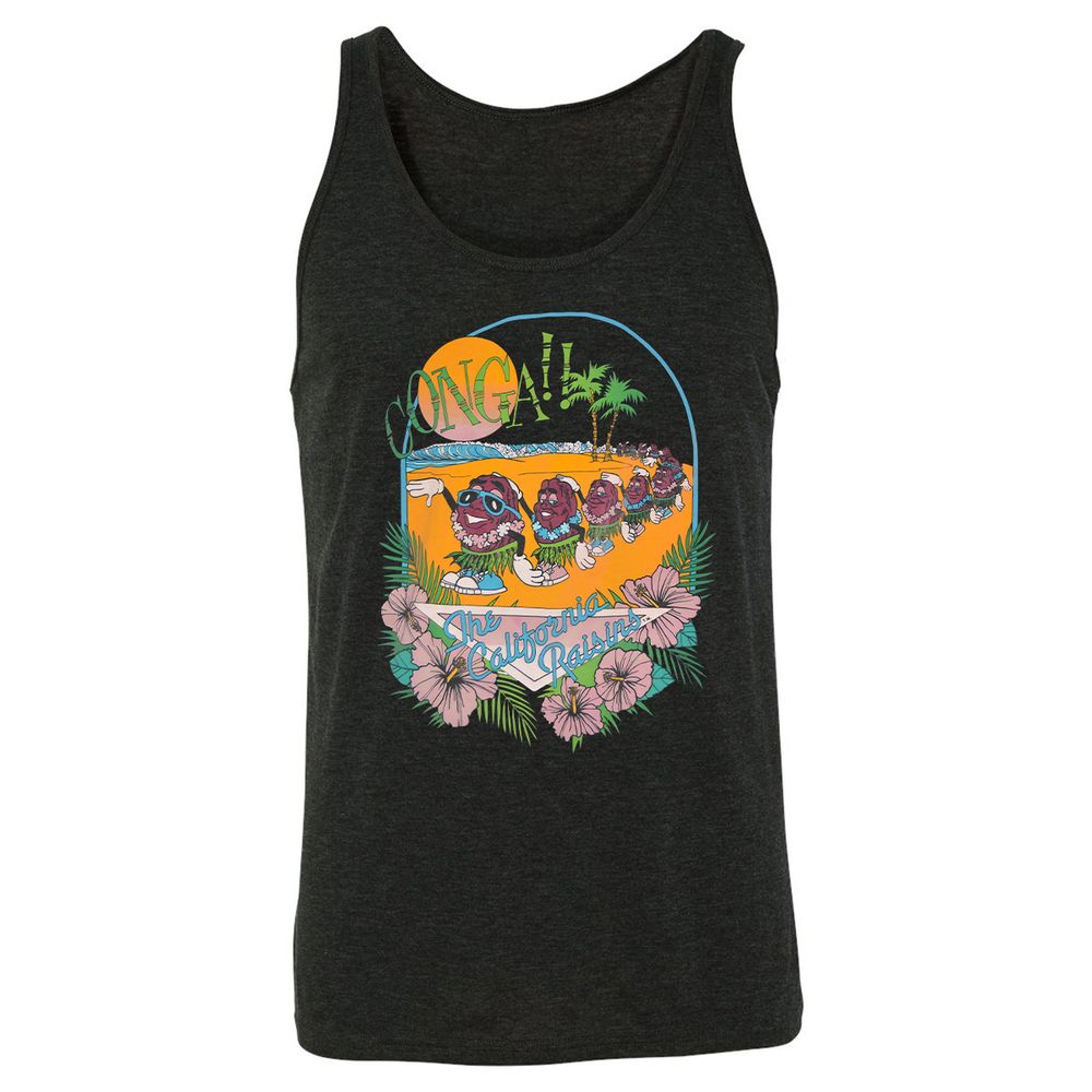 Unisex Jersey Tank - 3X1NJXSJ - Charcoal Black Triblend - 5
