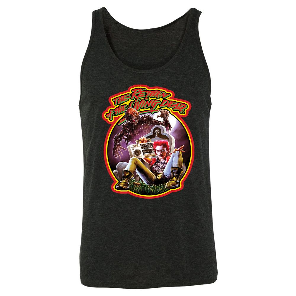 Unisex Jersey Tank - JSXU7CB4 - Charcoal Black Triblend - 5