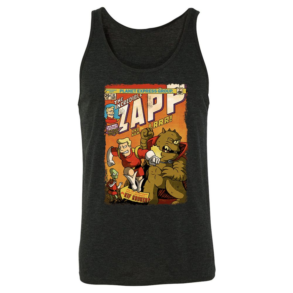Unisex Jersey Tank - JY5U7VDM - Charcoal Black Triblend - 5