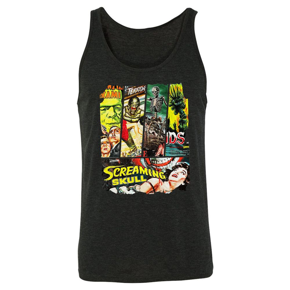 Unisex Jersey Tank - VPBM1K9C - Charcoal Black Triblend - 5