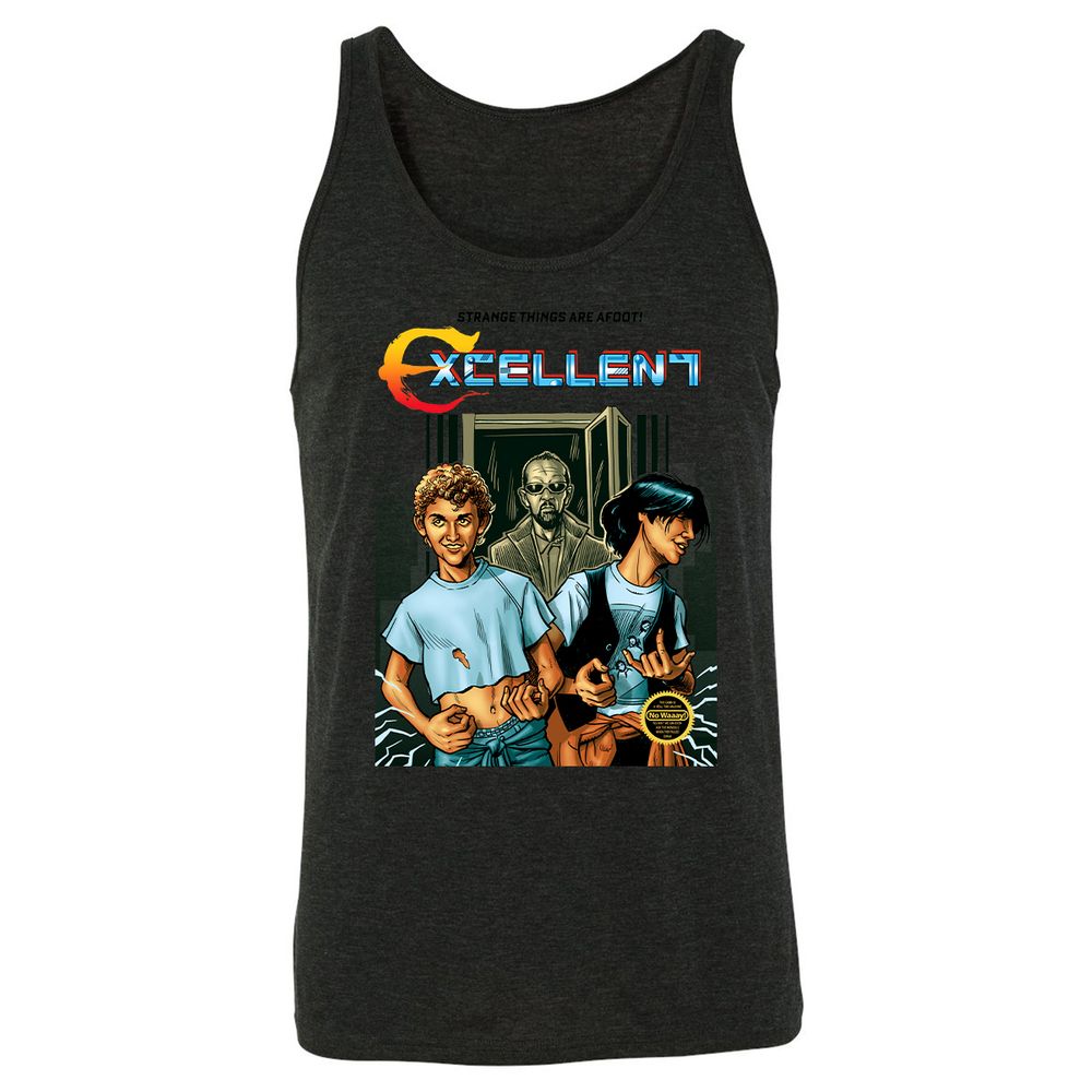 Unisex Jersey Tank - HTXVWFKT - Charcoal Black Triblend - 5