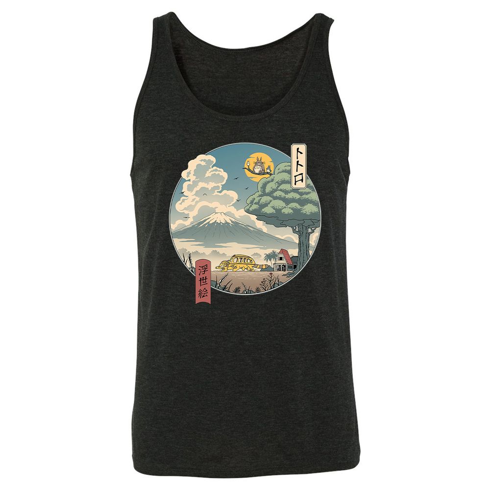 Unisex Jersey Tank - M2XQLVHA - Charcoal Black Triblend - 5