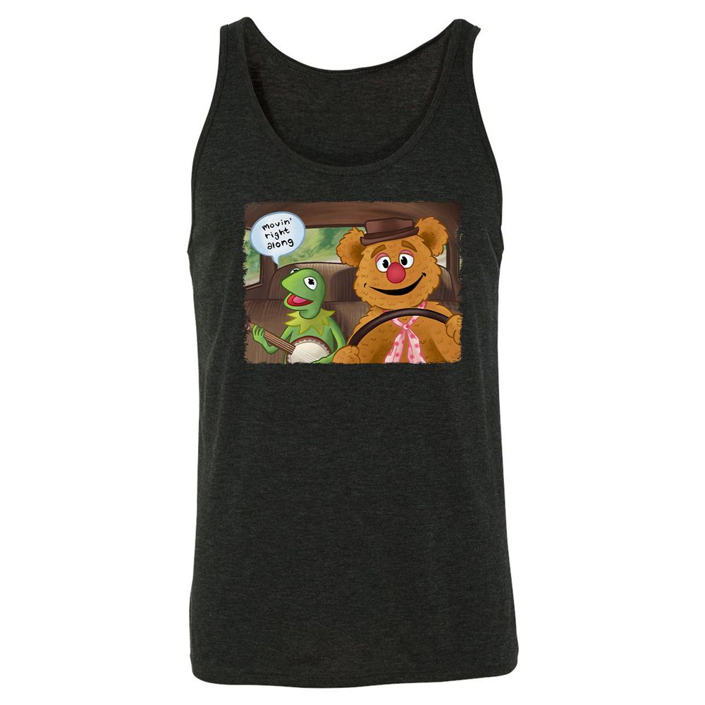 Unisex Jersey Tank - XMXWHJEW - Charcoal Black Triblend - 5