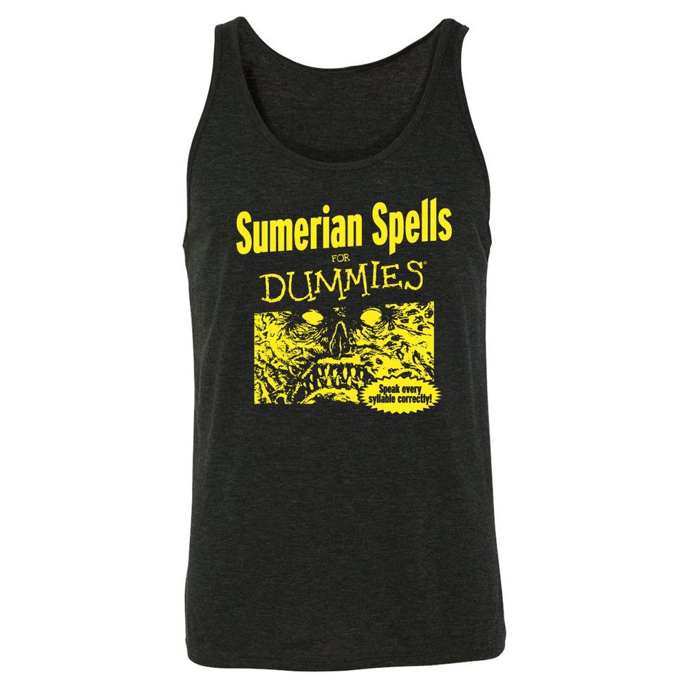 Unisex Jersey Tank - APTB4DY6 - Charcoal Black Triblend - 5