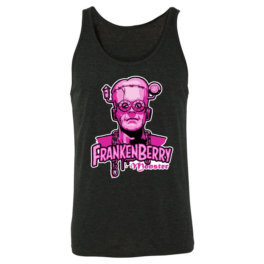 Unisex Jersey Tank - B8WU85PT - Charcoal Black Triblend - 5