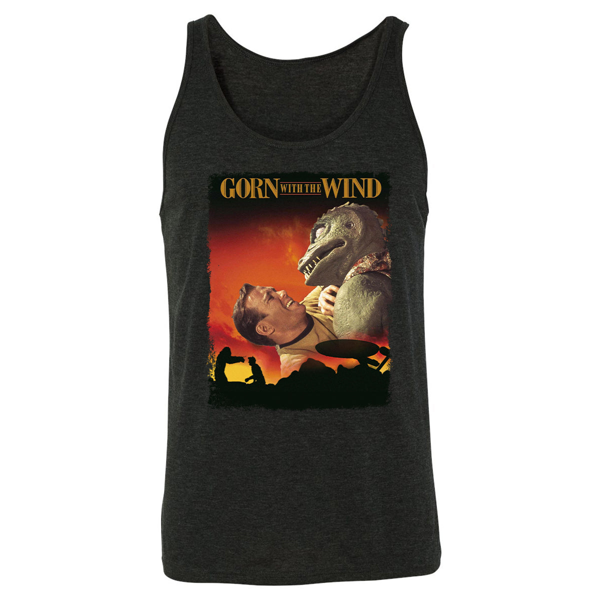 Unisex Jersey Tank - YUYBM252 - Charcoal Black Triblend - 5