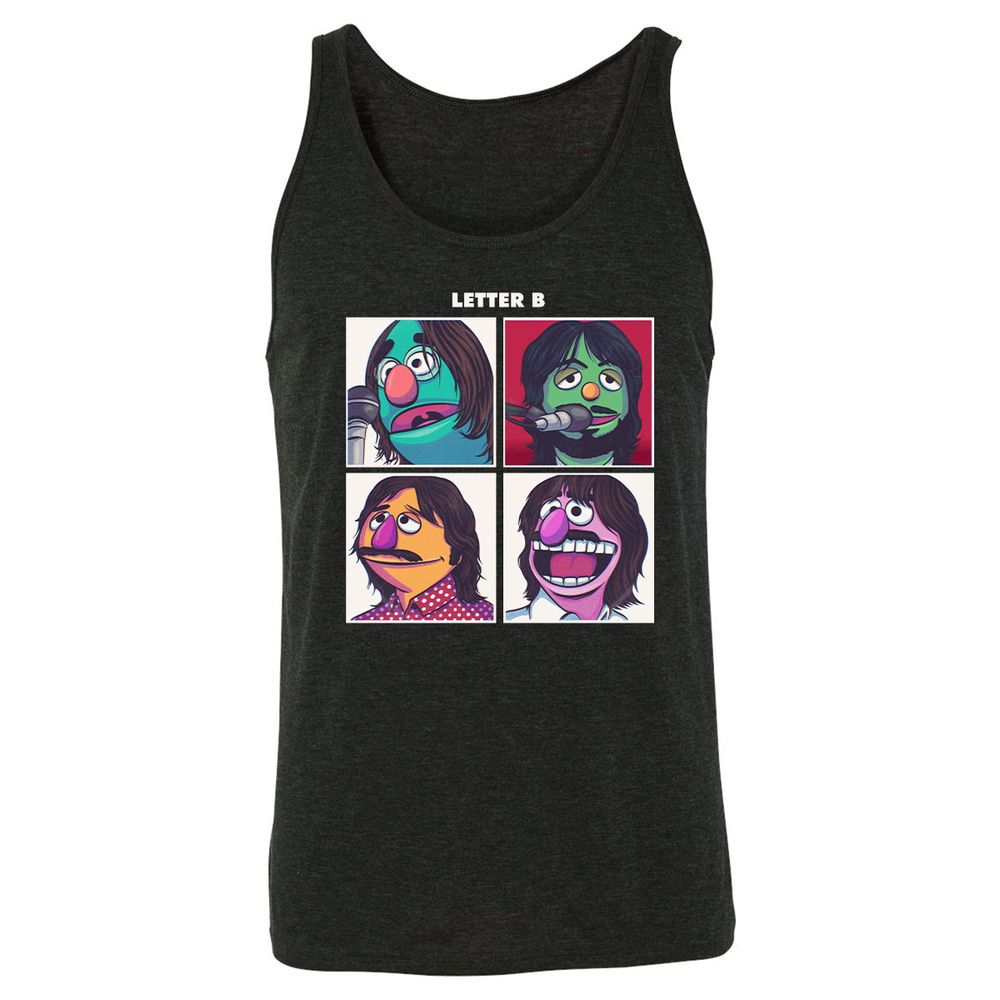 Unisex Jersey Tank - UKWAVHJN - Charcoal Black Triblend - 5