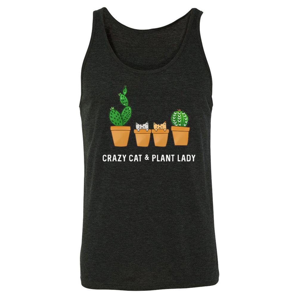 Unisex Jersey Tank - G8Q3SZBB - Charcoal Black Triblend - 5