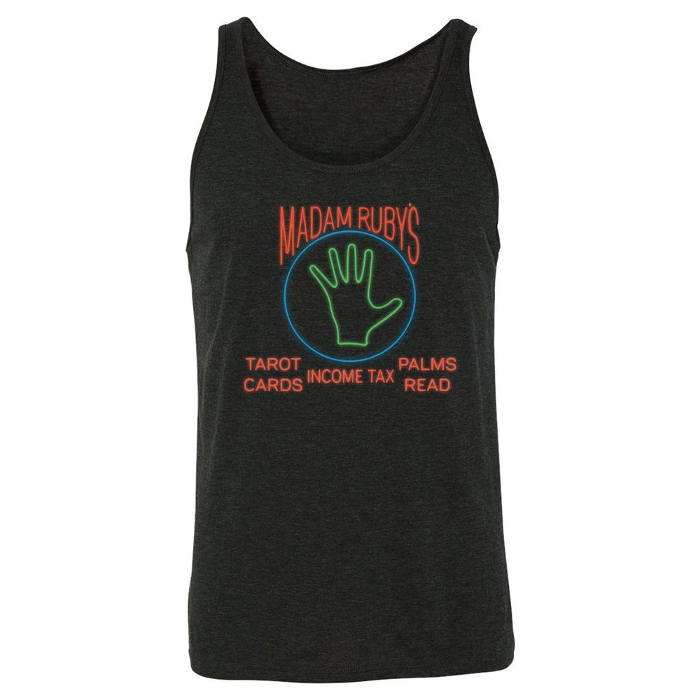 Unisex Jersey Tank - 7PN4BL23 - Charcoal Black Triblend - 5