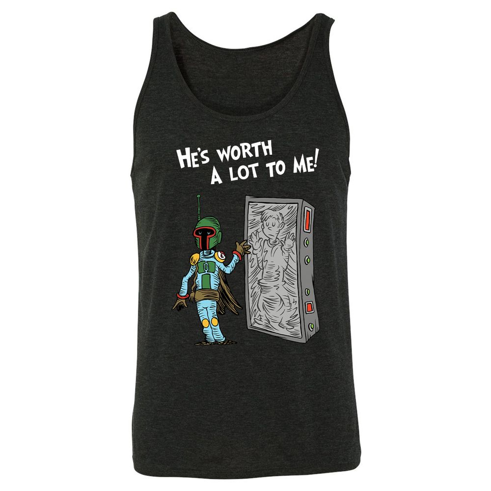 Unisex Jersey Tank - GN4WRH46 - Charcoal Black Triblend - 5