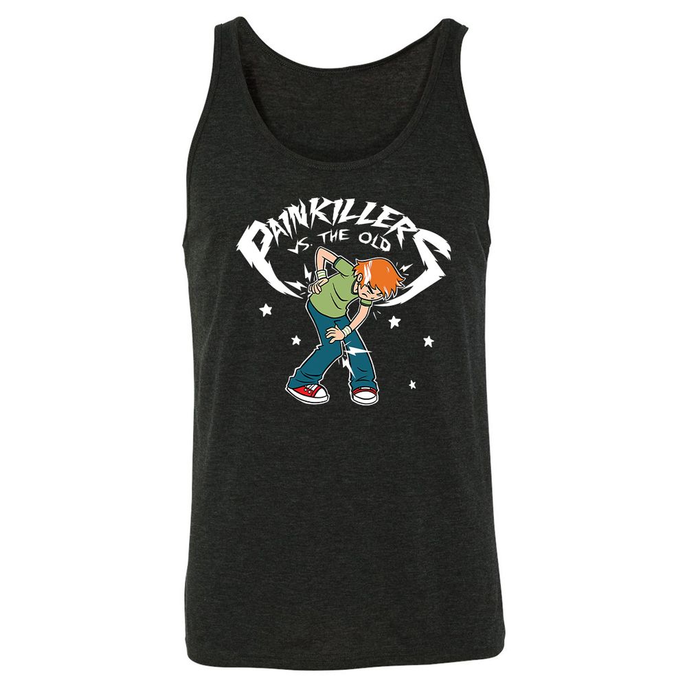 Unisex Jersey Tank - 3HDUJJ22 - Charcoal Black Triblend - 5