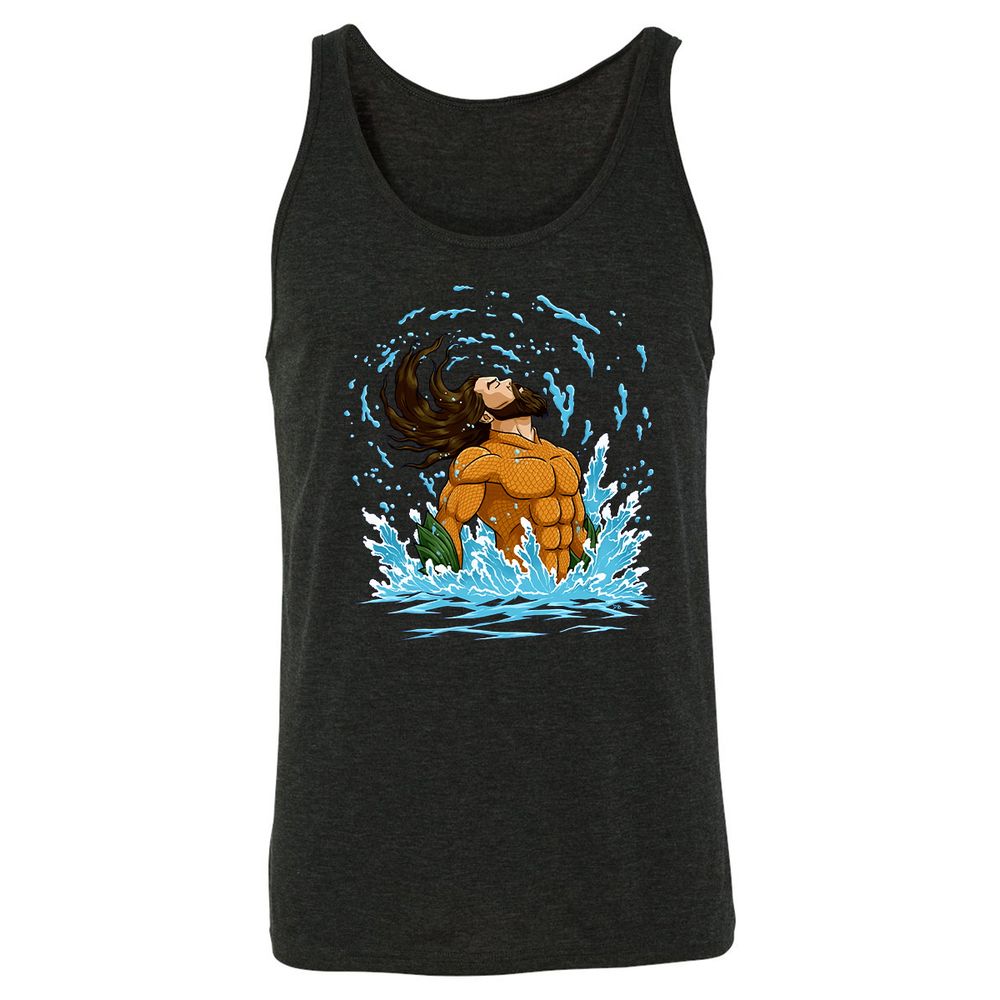 Unisex Jersey Tank - 11L29M5B - Charcoal Black Triblend - 5