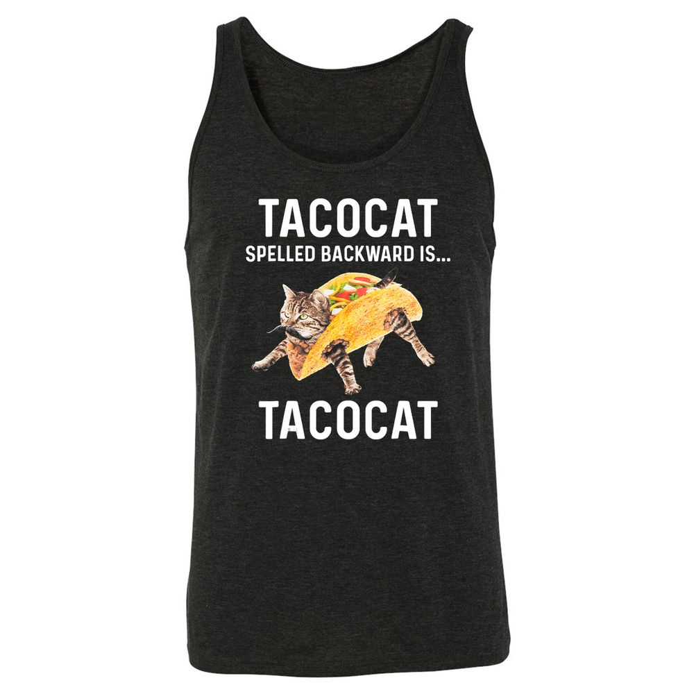 Unisex Jersey Tank - S2B5ZRF7 - Charcoal Black Triblend - 5