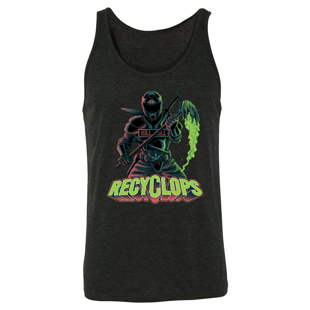 Unisex Jersey Tank - F2FQJTR2 - Charcoal Black Triblend - 5