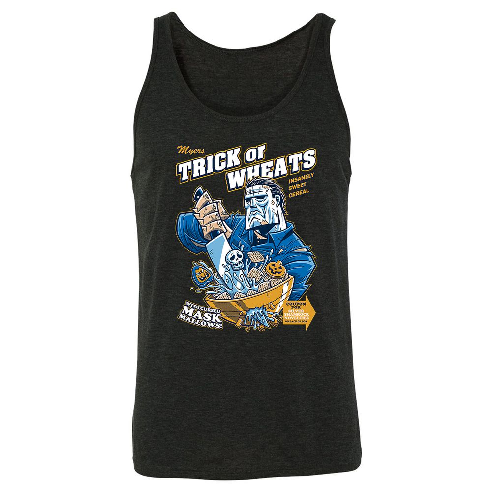 Unisex Jersey Tank - 3K6XF5UQ - Charcoal Black Triblend - 5