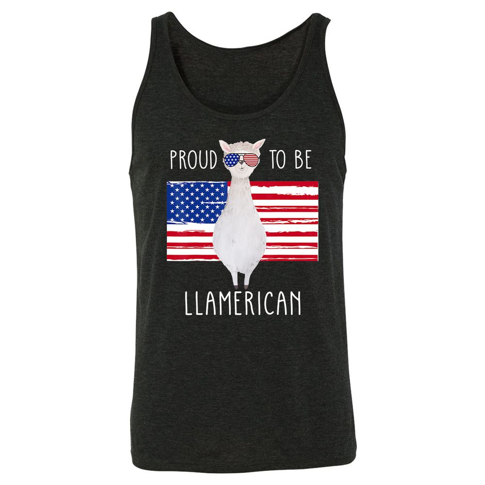 Unisex Jersey Tank - 3BCZA3Z4 - Charcoal Black Triblend - 5