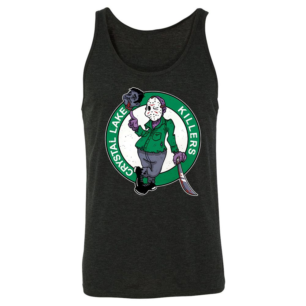 Unisex Jersey Tank - MHQ5D1QQ - Charcoal Black Triblend - 5