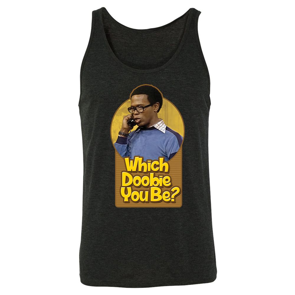 Unisex Jersey Tank - 6XGY1HLQ - Charcoal Black Triblend - 5