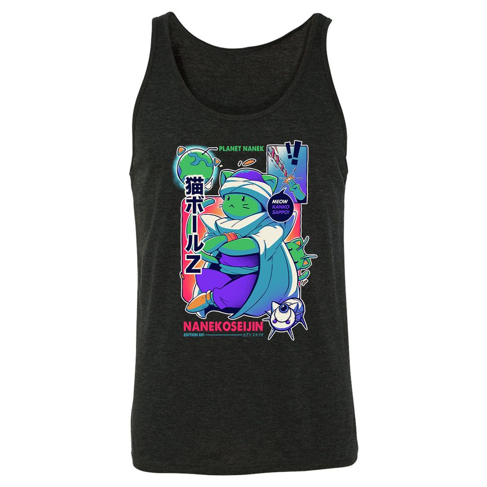 Unisex Jersey Tank - 63RA7S2M - Charcoal Black Triblend - 5