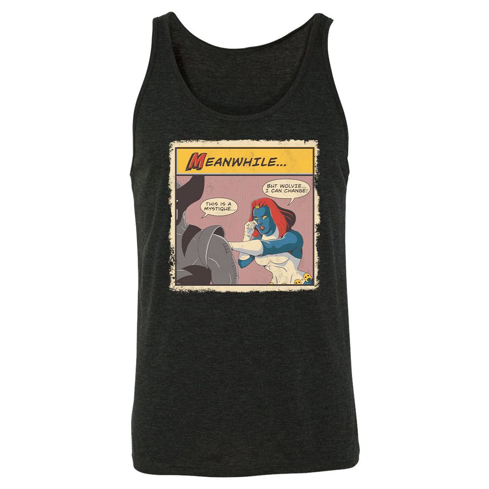 Unisex Jersey Tank - UM61P2VH - Charcoal Black Triblend - 5