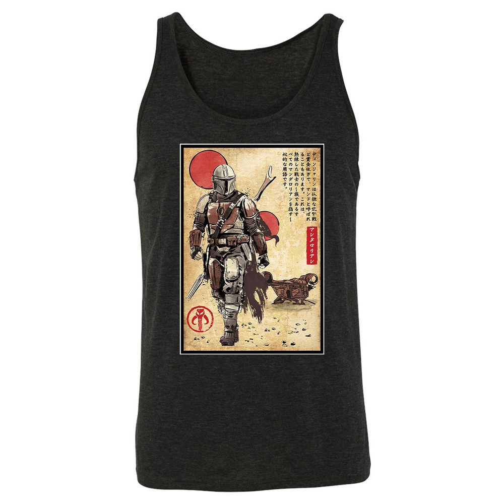 Unisex Jersey Tank - JSXZ7WJ7 - Charcoal Black Triblend - 5