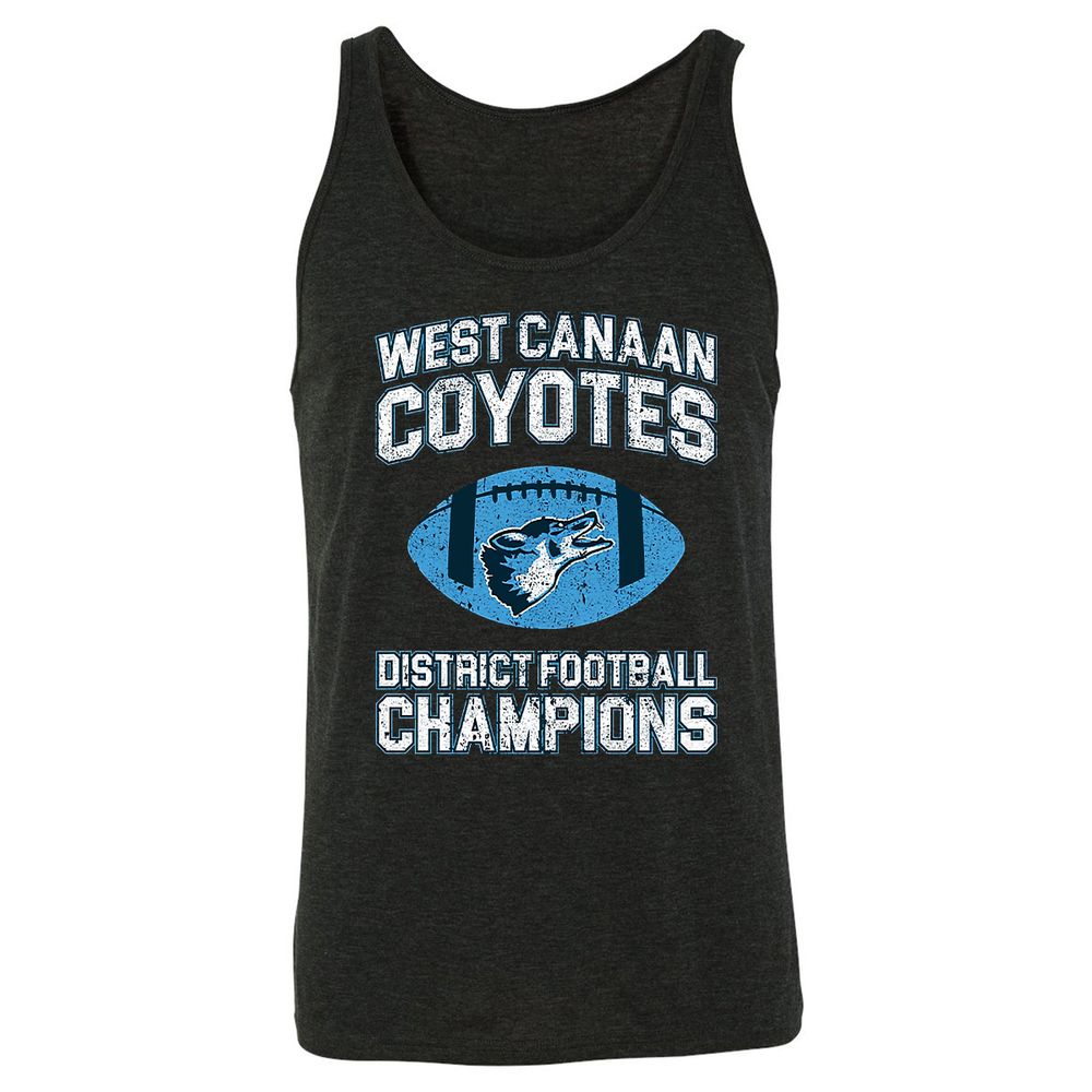 Unisex Jersey Tank - KDCFEAEH - Charcoal Black Triblend - 5