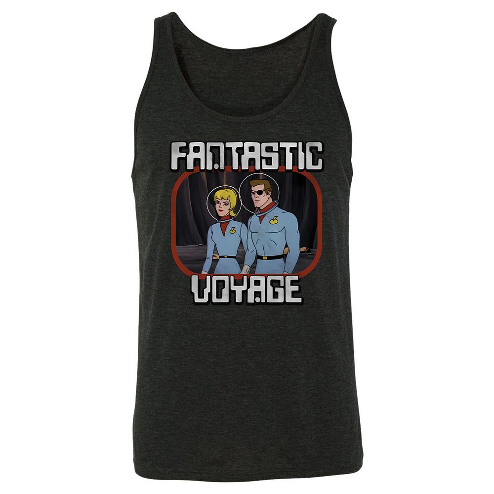 Unisex Jersey Tank - EV52NFJK - Charcoal Black Triblend - 5