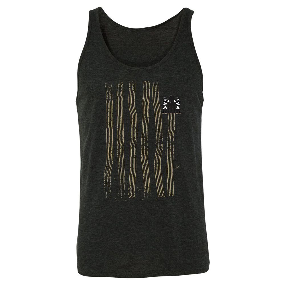 Unisex Jersey Tank - G6Y6NQZK - Charcoal Black Triblend - 5