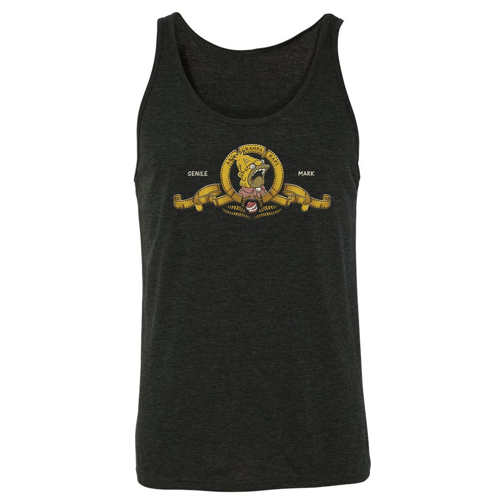 Unisex Jersey Tank - JNPG1PR8 - Charcoal Black Triblend - 5