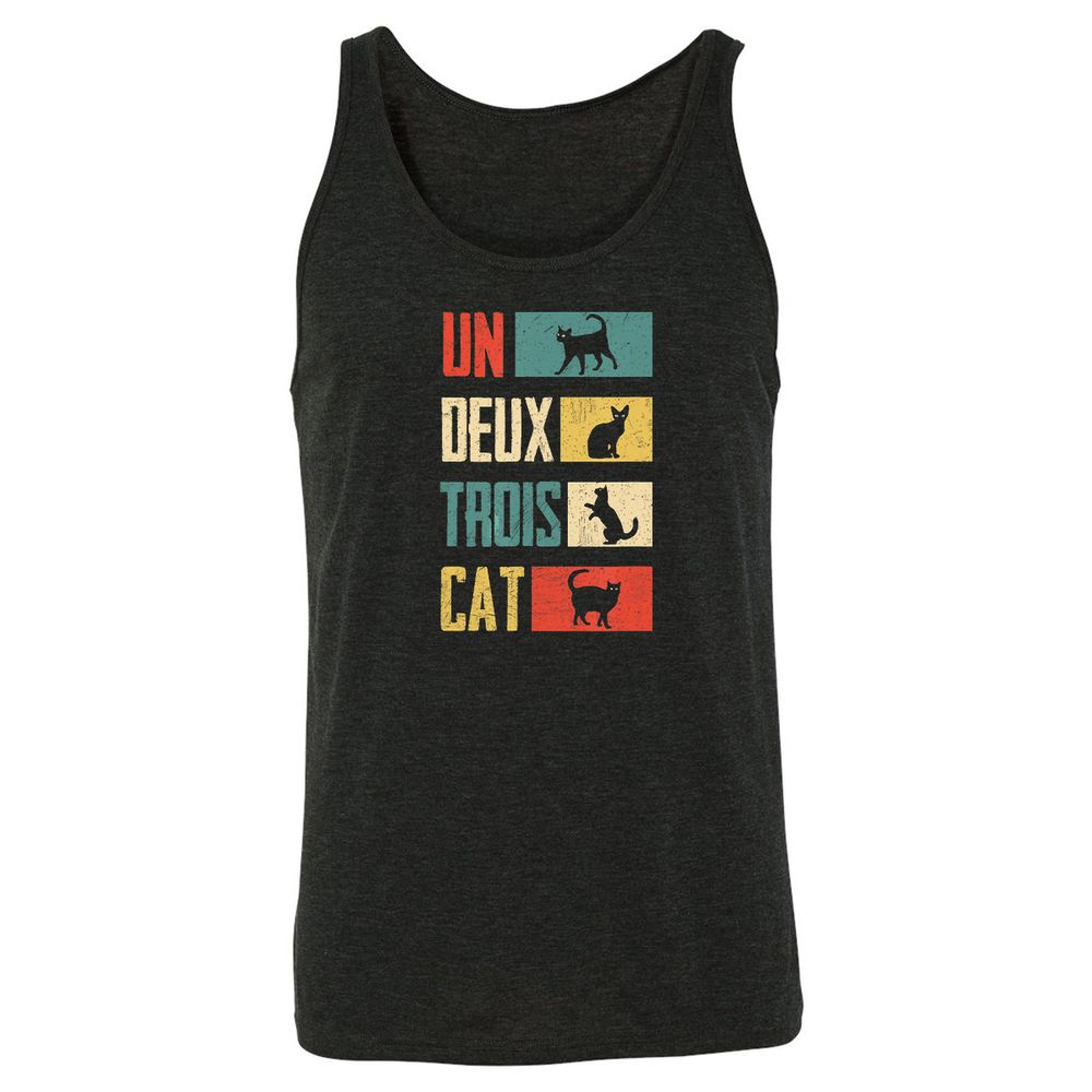 Unisex Jersey Tank - FLY9PR5P - Charcoal Black Triblend - 5