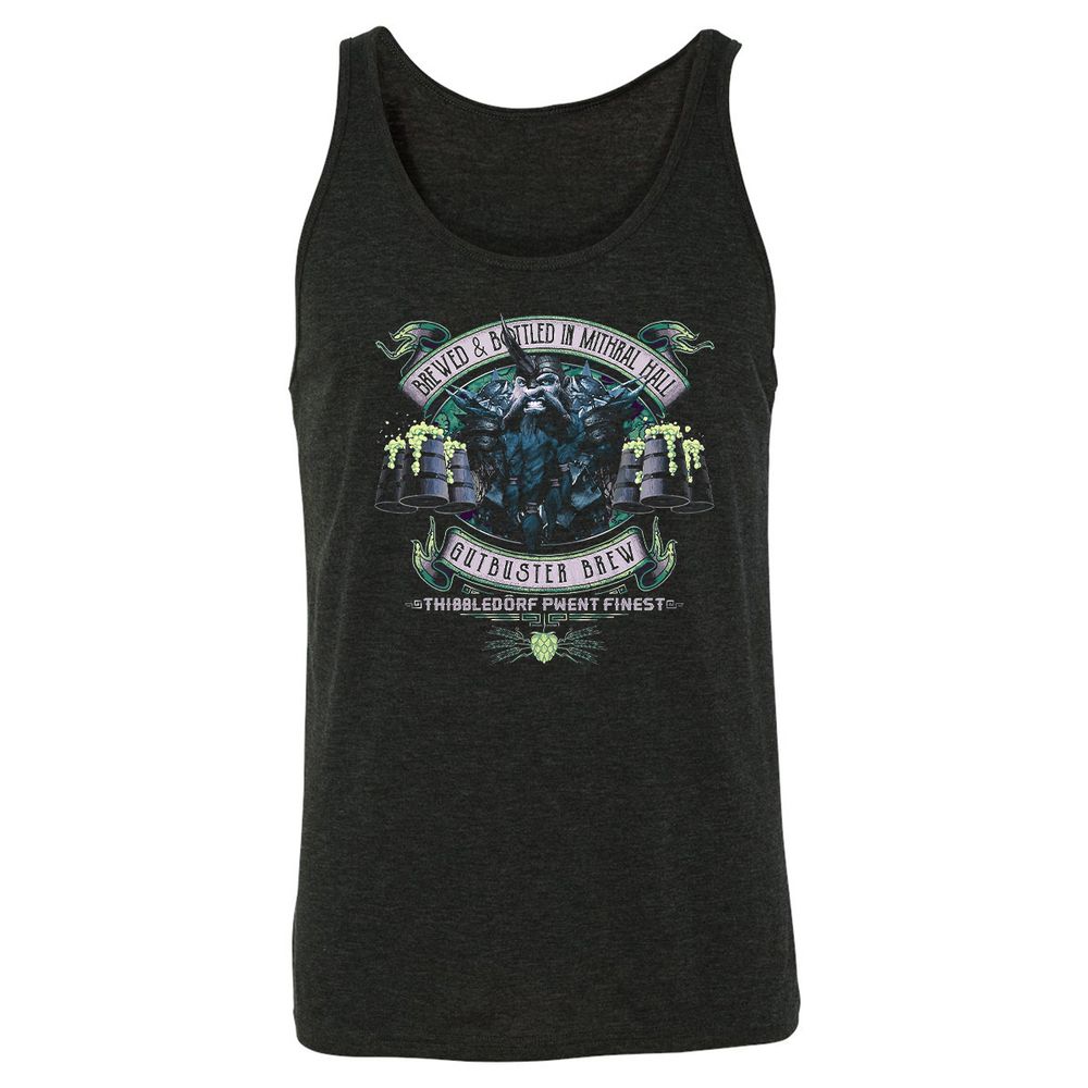 Unisex Jersey Tank - 293WRC1U - Charcoal Black Triblend - 5