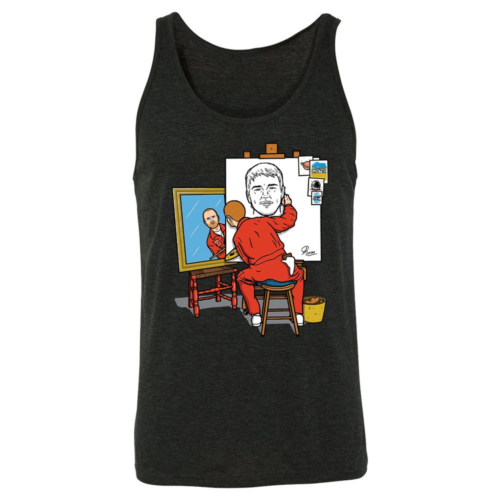 Unisex Jersey Tank - XHFKBCDV - Charcoal Black Triblend - 5