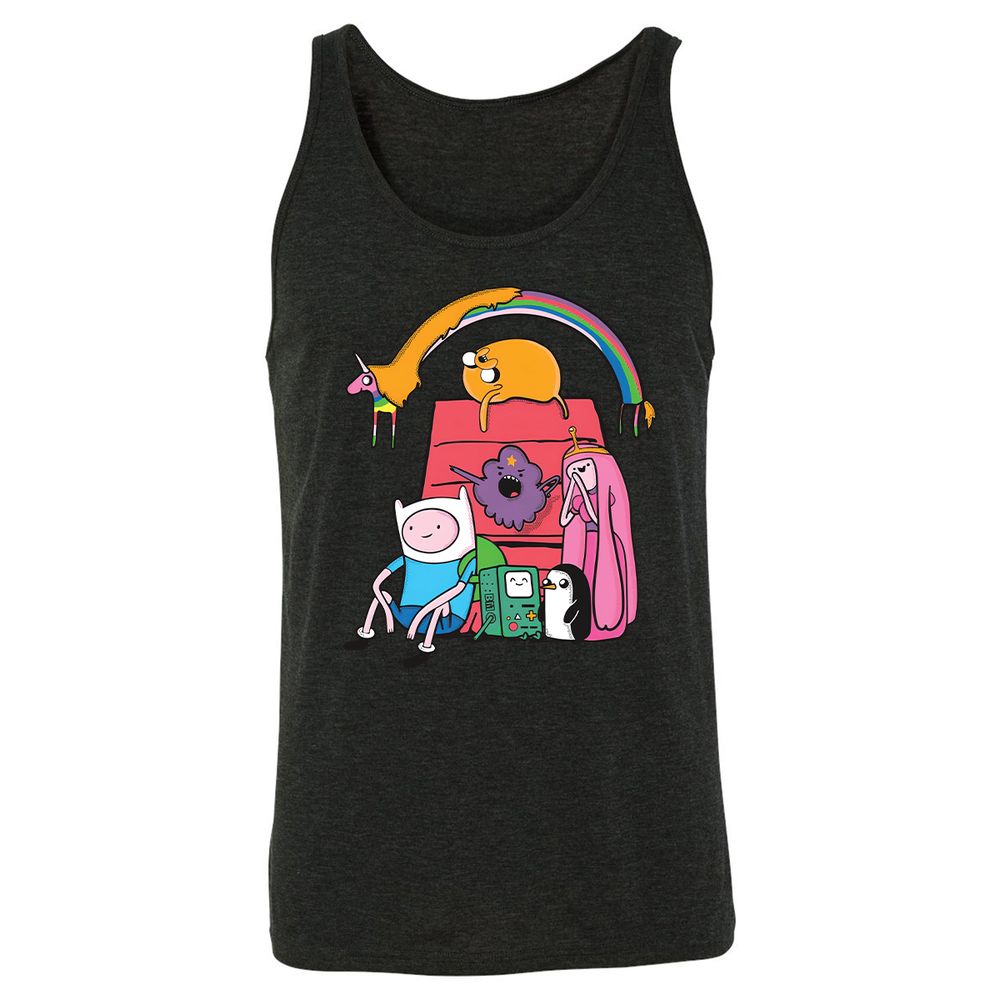 Unisex Jersey Tank - WKB2EGH2 - Charcoal Black Triblend - 5