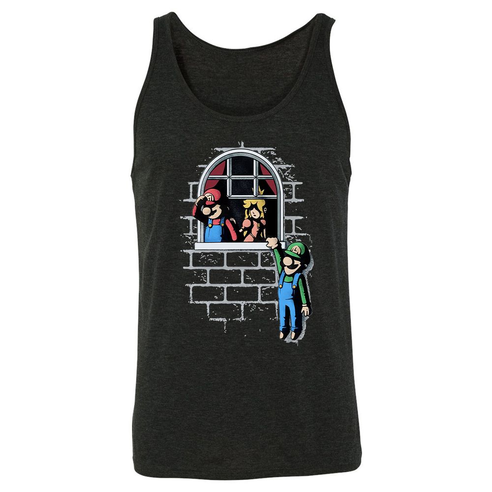 Unisex Jersey Tank - V82ULF26 - Charcoal Black Triblend - 5