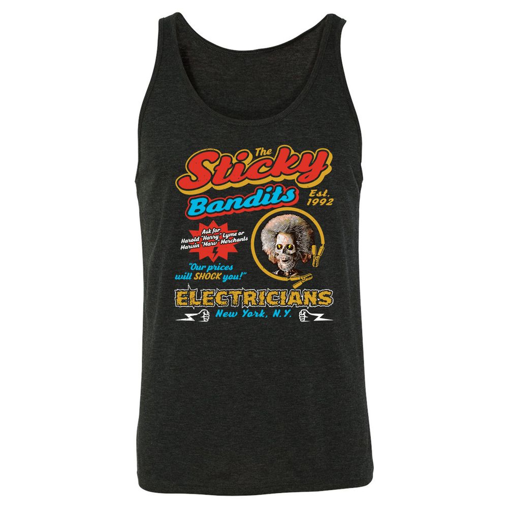 Unisex Jersey Tank - T2EEXH56 - Charcoal Black Triblend - 5